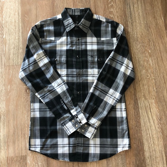 KR3W Other - Men’s plaid button up by Krew